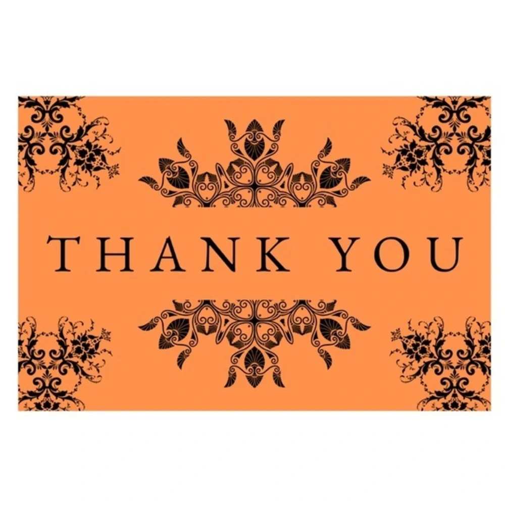 Set of 10 Halloween Thank You Cards